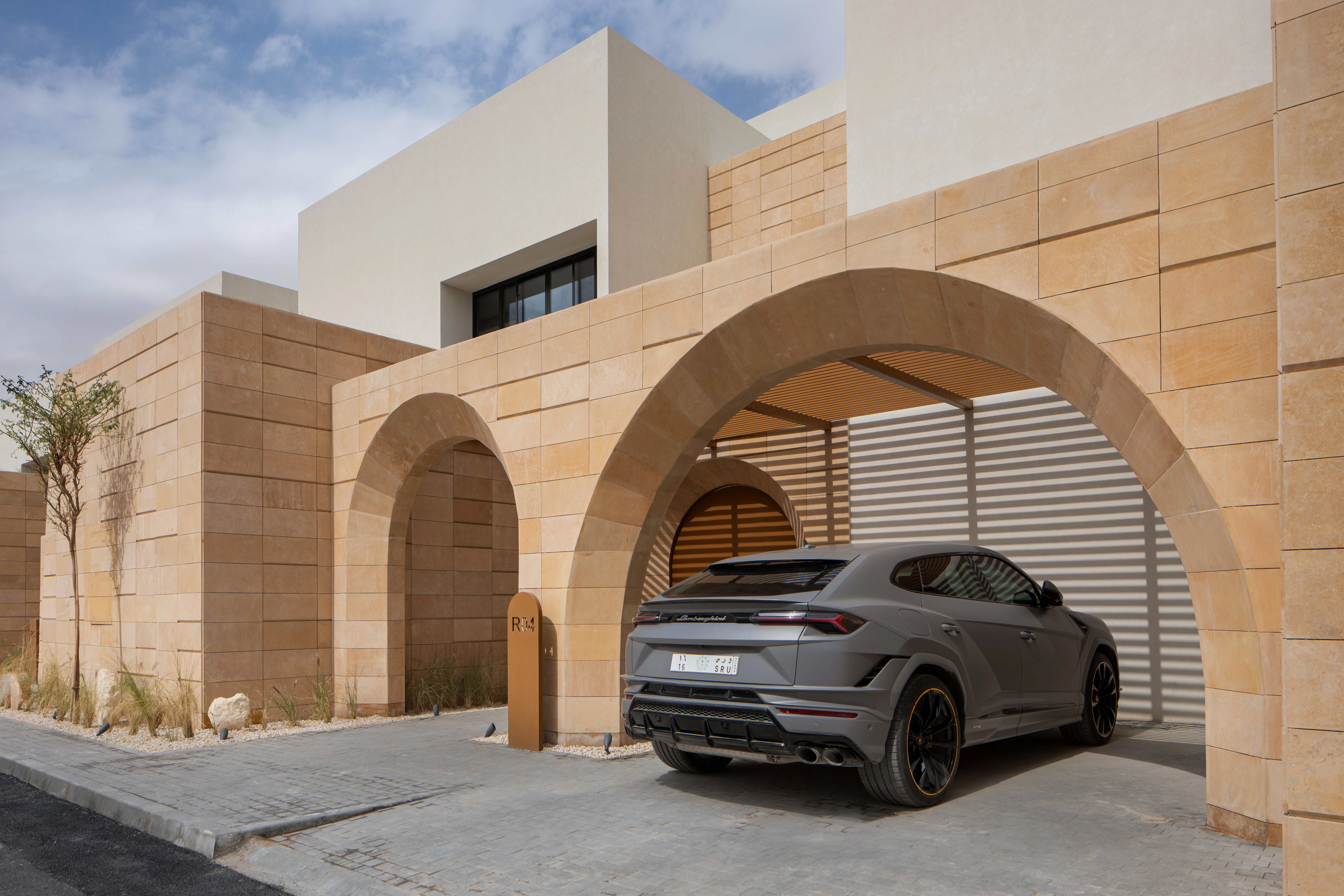 Modern Covered Parking